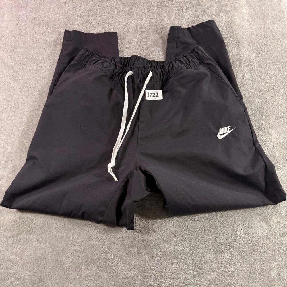 Nike Pants Mens Large Black Sportswear Club Woven Joggers DX0623-010